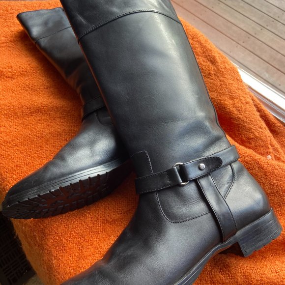 Black leather Ralph Lauren Riding boots - Picture 5 of 5